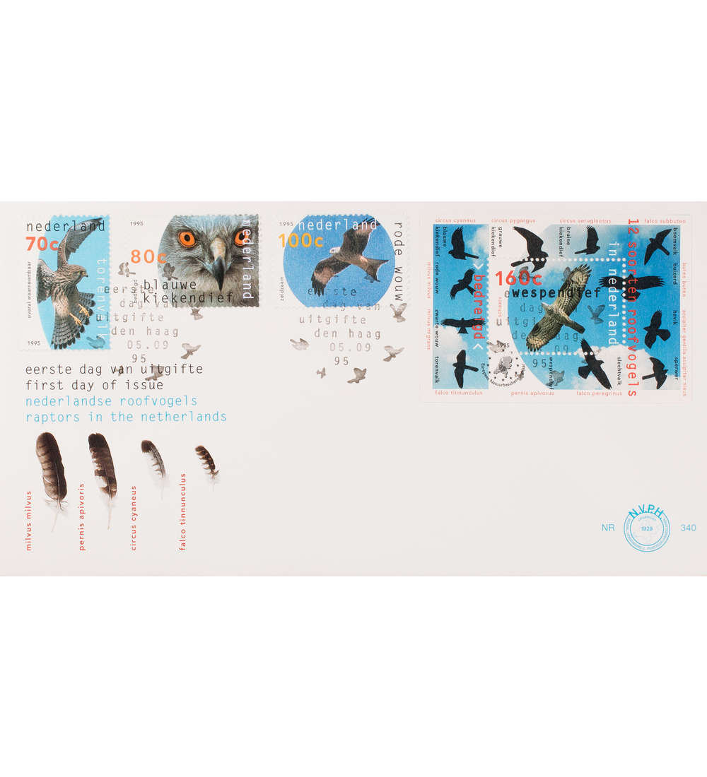 Niederlande Block 44 FDC mit Nr. 1549-1551