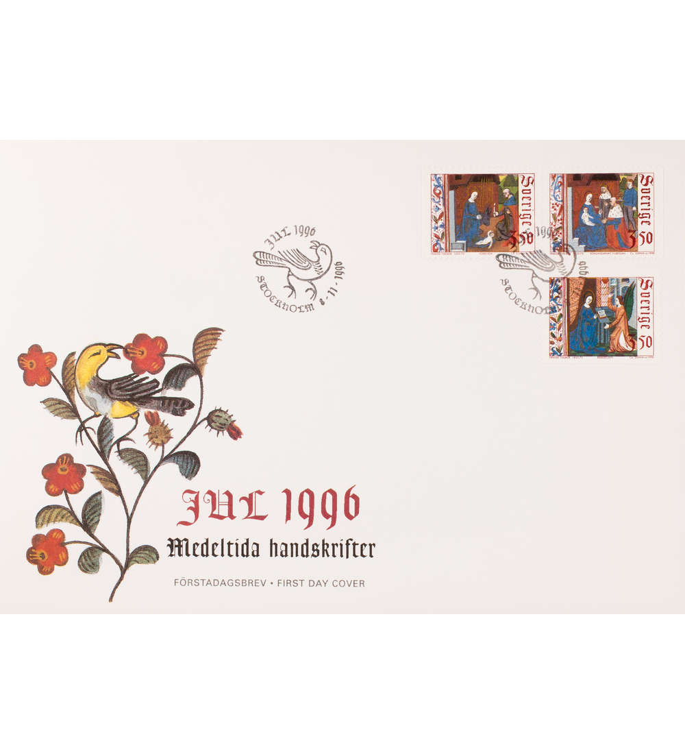 Schweden Nr. 1969-1971 FDC Ersttagsbrief Weihnachten