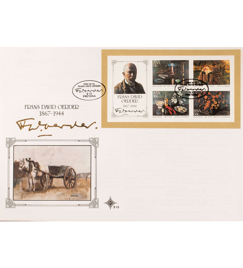 Sdafrika Block 17 FDC Ersttagsbrief Gemlde