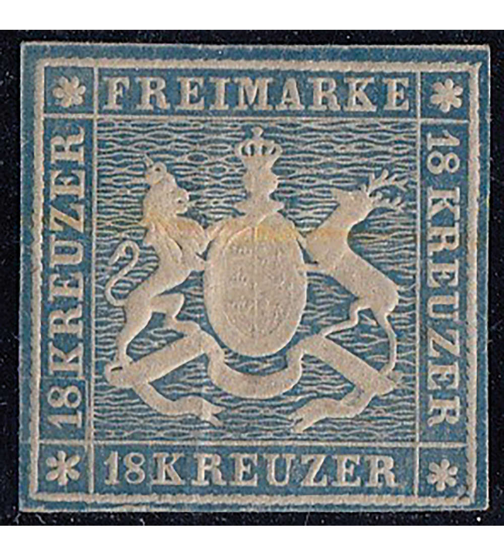 Wrttemberg Nr. 10 ungestempelt