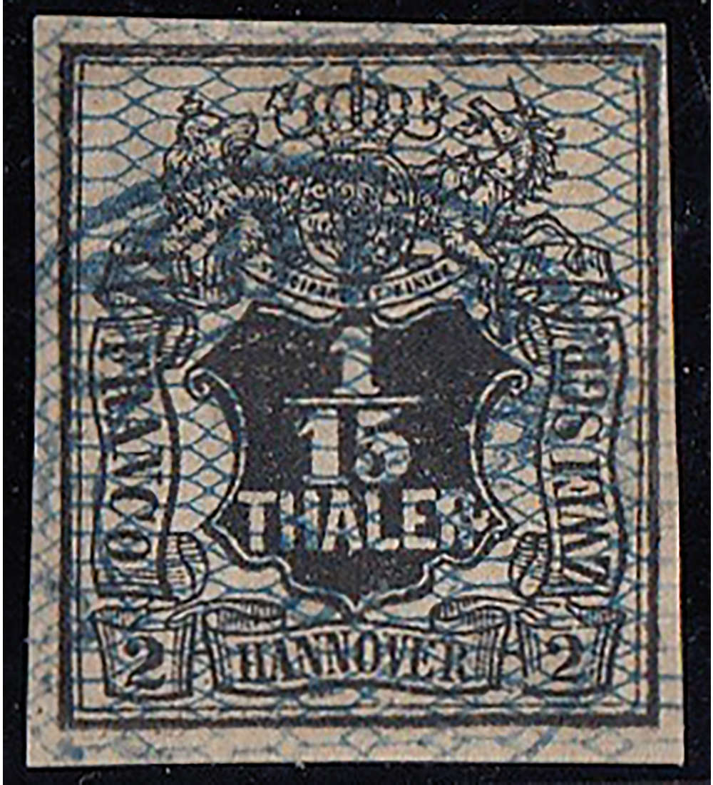 Hannover Nr. 11 I gestempelt Plattenfehler