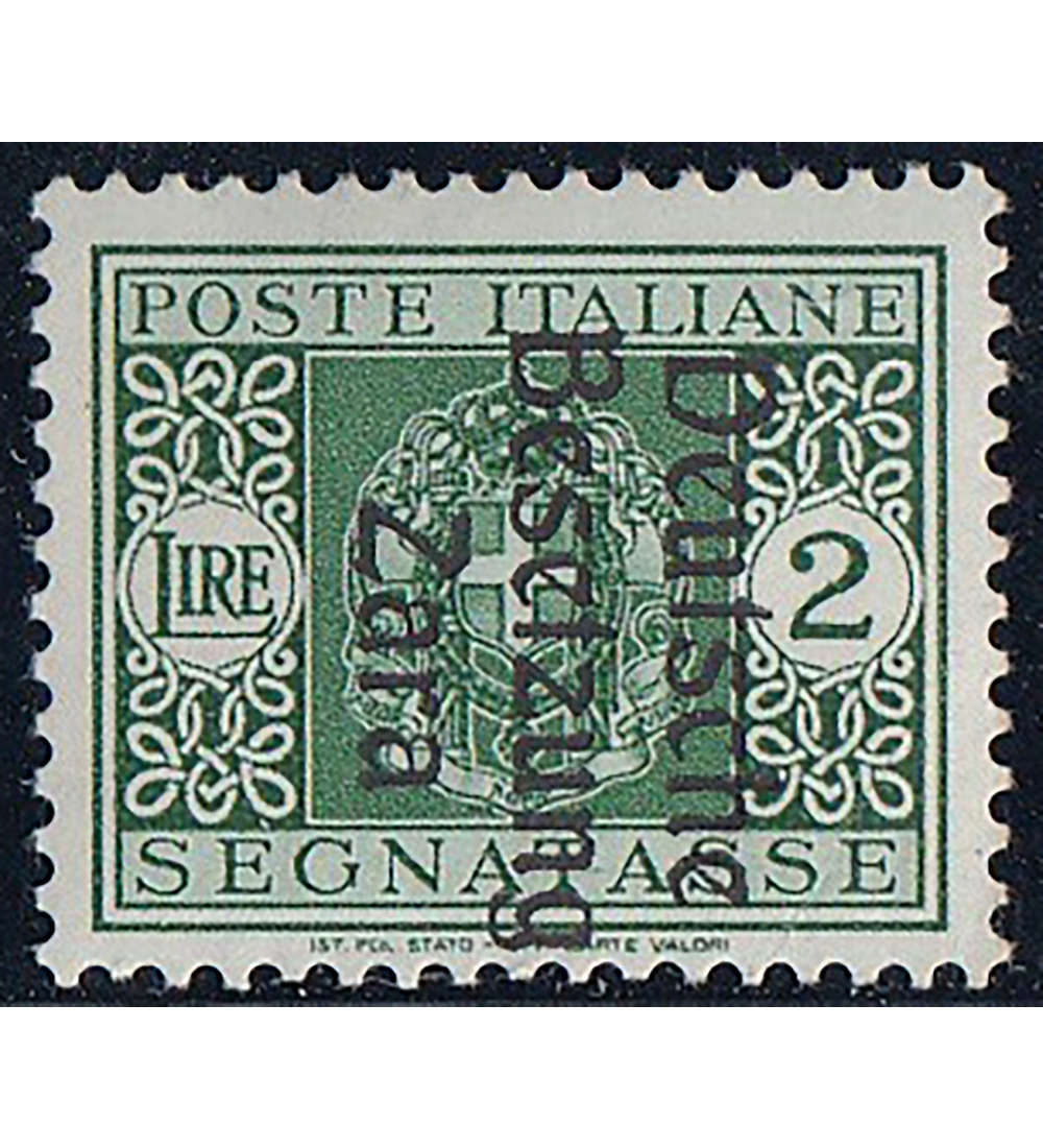 Deutsche Besetzung Zara Portomarke Nr. 10 X postfrisch ** geprft und signiert