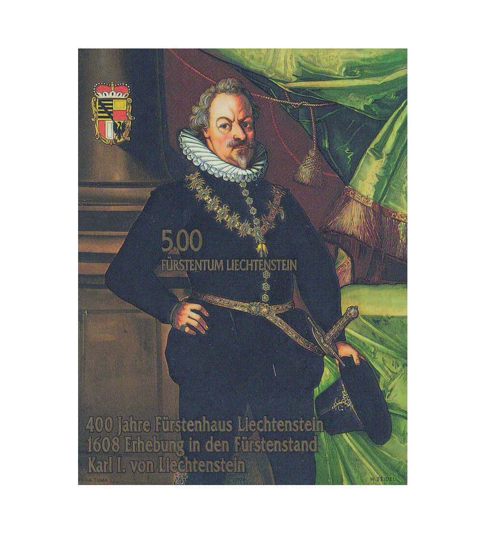 Liechtenstein Block 18 B postfrisch **