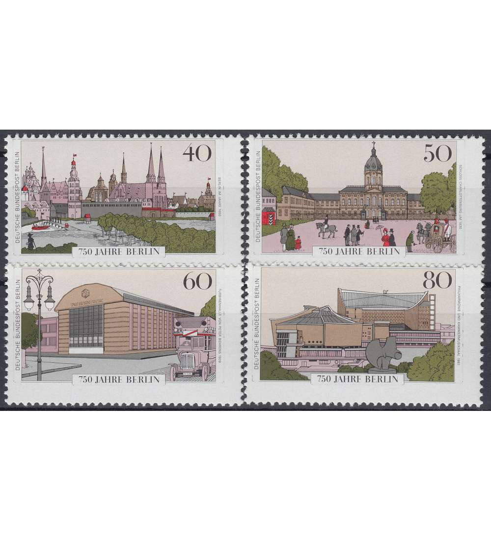 Berlin Nr. 772-775 postfrisch ** verschobenes Markenbild
