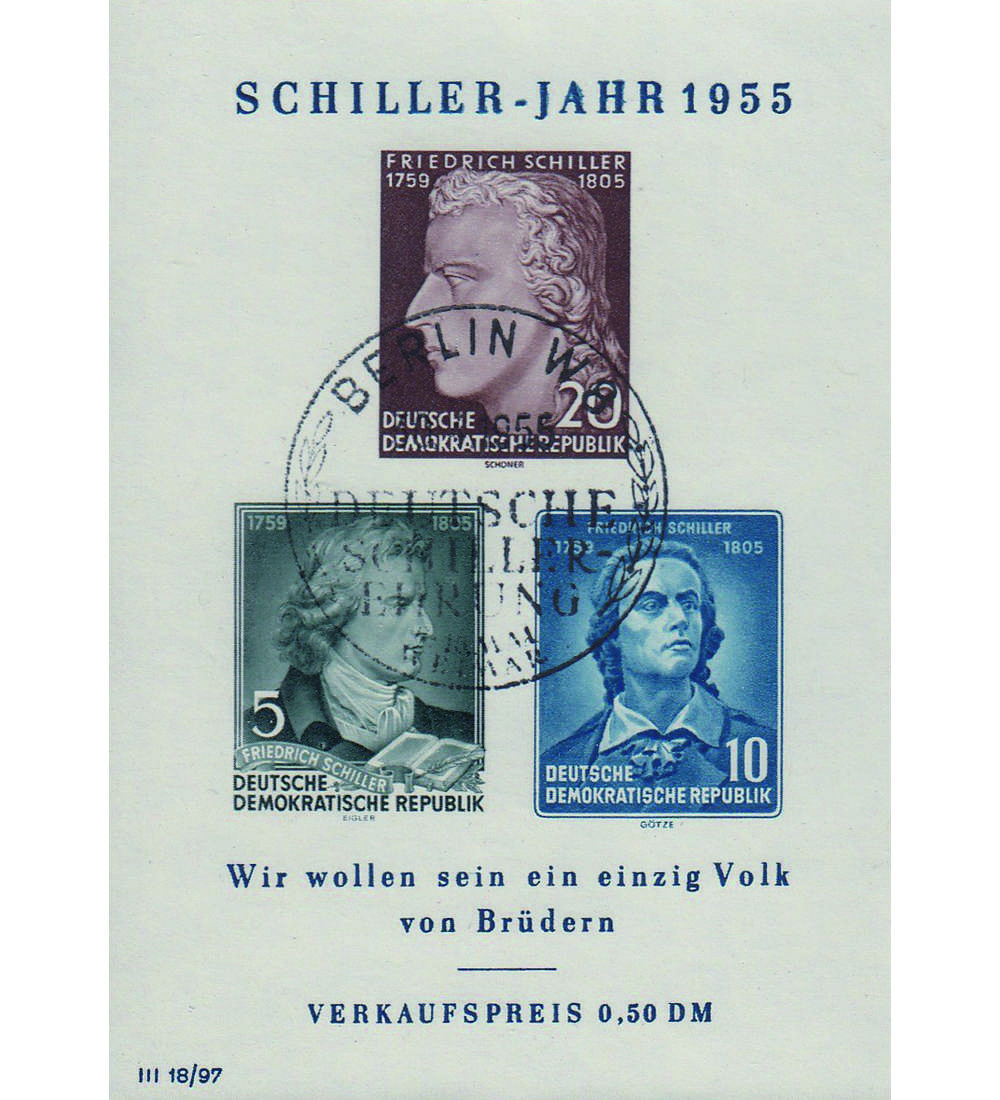 DDR Block 12 ESST Abart verwischtes J in Jahr