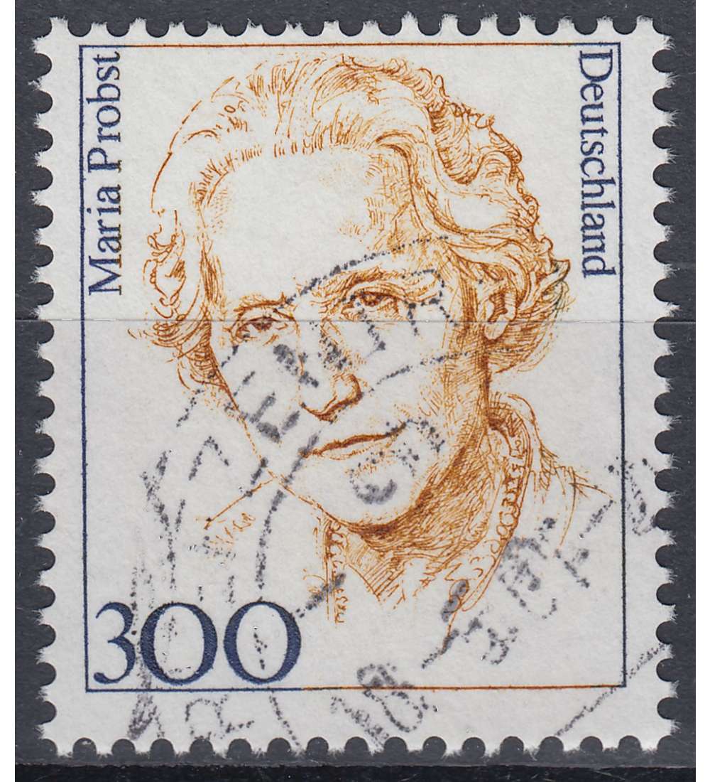 BRD Bund Nr. 1956 gestempelt verschobenes Markenbild