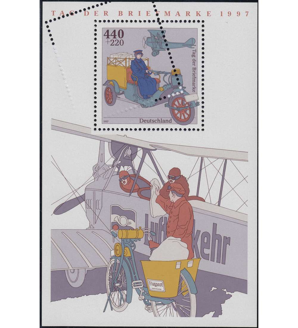 BRD Bund Block 41 postfrisch ** totale Fehlz�hnung