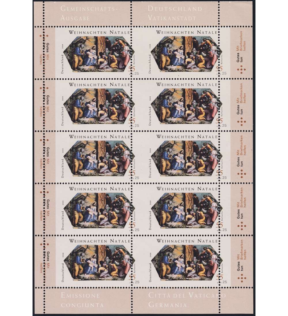 BRD Bund Nr. 2704 postfrisch ** Kleinbogen Verz�hnung