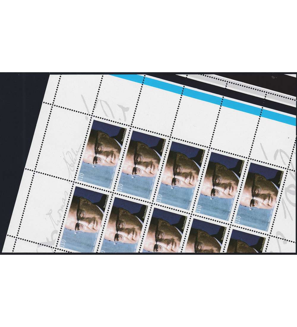 BRD Bund Nr. 1963 postfrisch ** Kleinbogen-Verschnitt