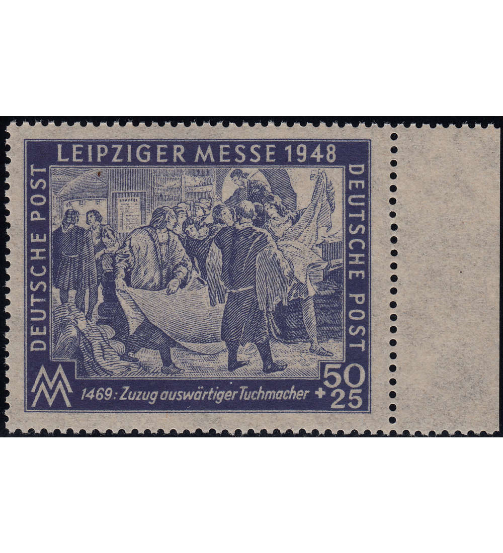 SBZ Nr. 199b V postfrisch ** Plattenfehler