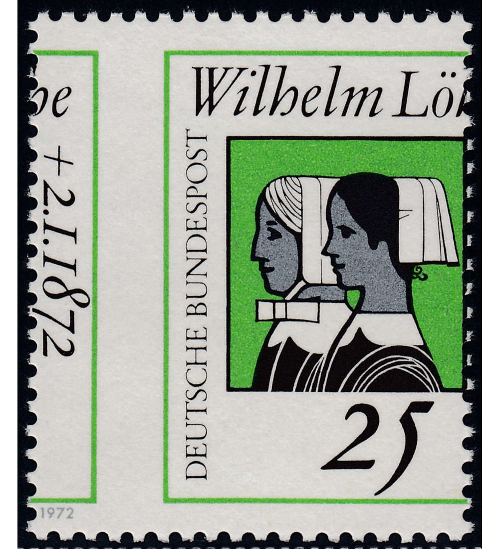 BRD Bund Nr. 710 postfrisch ** Druckverschiebung