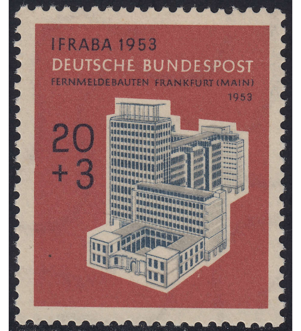 BRD Bund Nr. 172 I postfrisch ** Plattenfehler