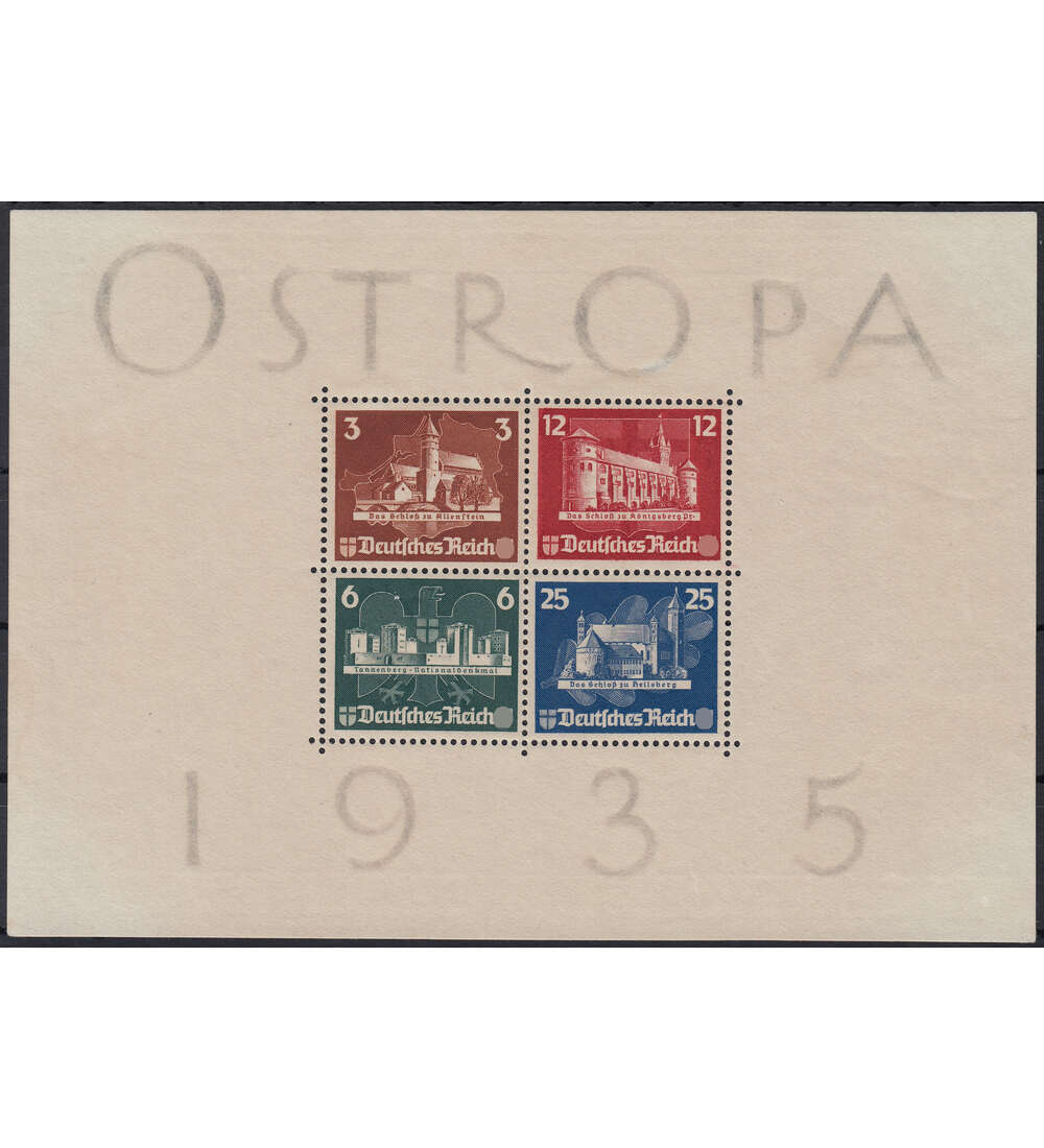 Deutsches Reich Block 3 postfrisch ** mit voller Gummierung