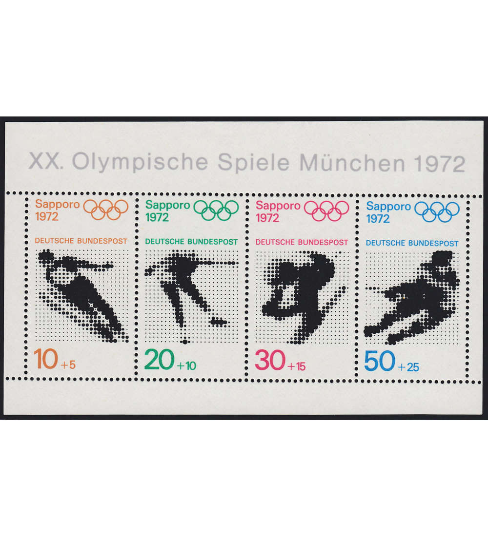 BRD Bund Block 6 postfrisch ** �bergr��e in der H�he