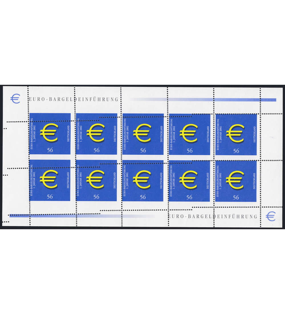 BRD Bund Nr. 2234 postfrisch ** Kleinbogen Totalverz�hnuzng