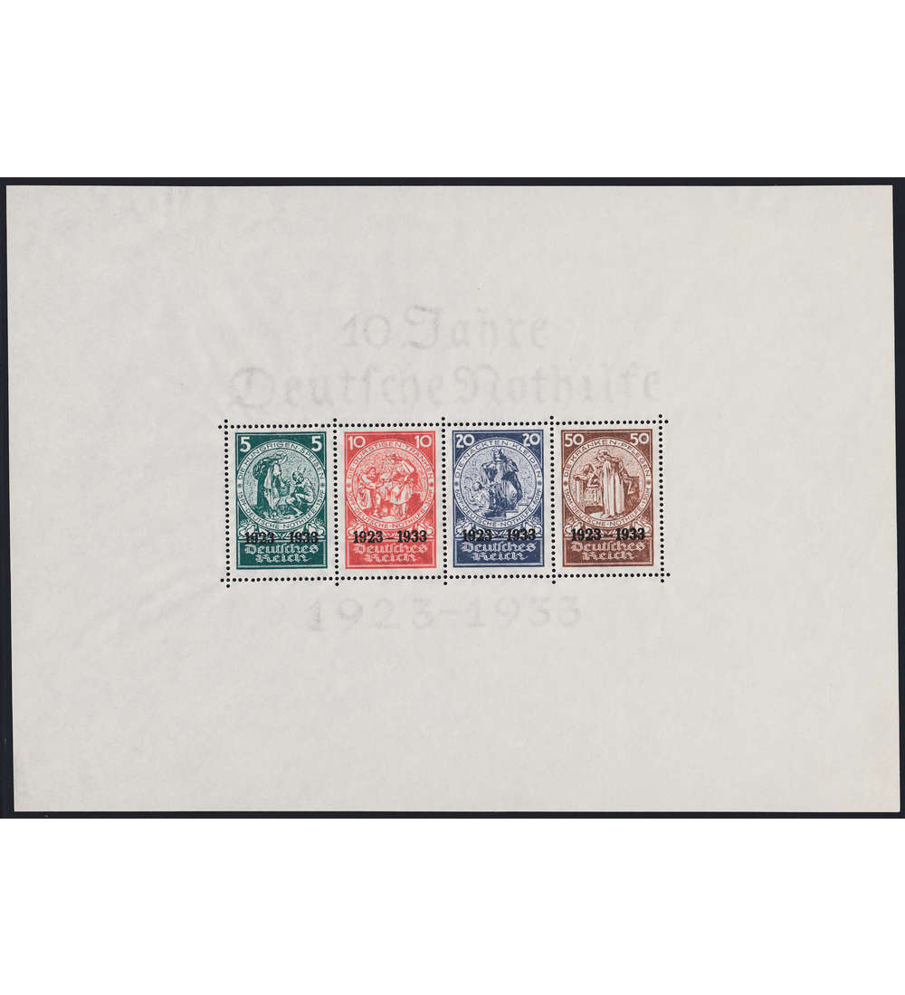 Deutsches Reich Block 2 postfrisch ** gepr�ft und signiert Schlegel