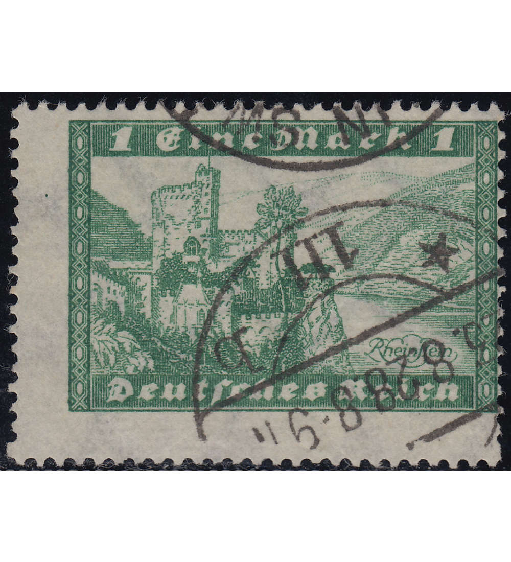 Deutsches Reich Nr. 364 gestempelt Verzhnung