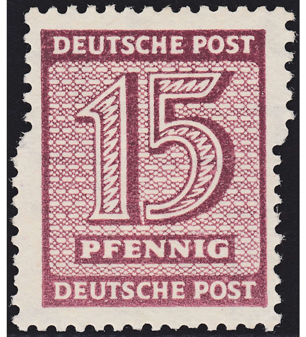 SBZ Nr. 133 postfrisch ** mit Verzhnung