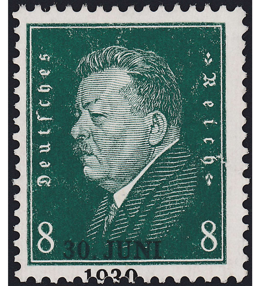 Deutsches Reich Nr. 444 postfrisch ** verschobener Aufdruck