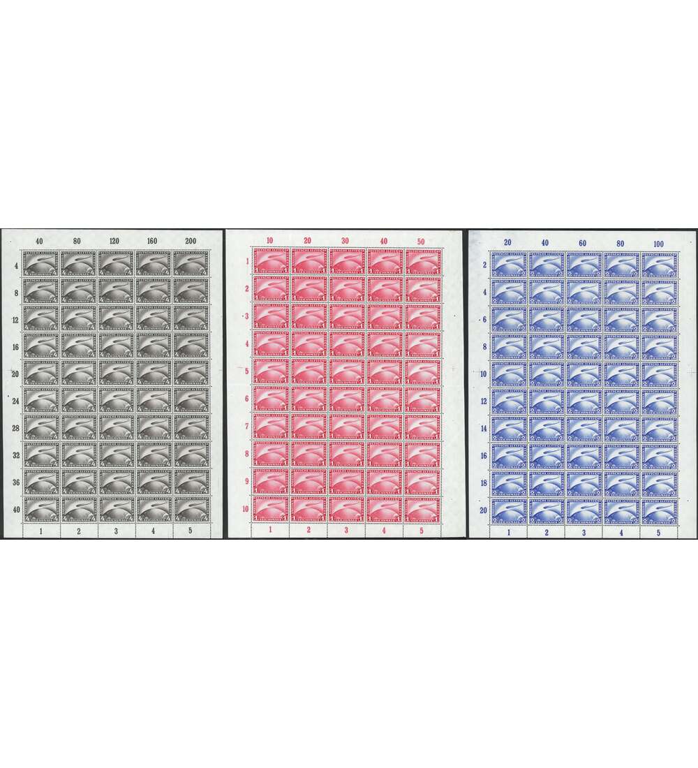 Deutsches Reich Zeppeline 1928/1931