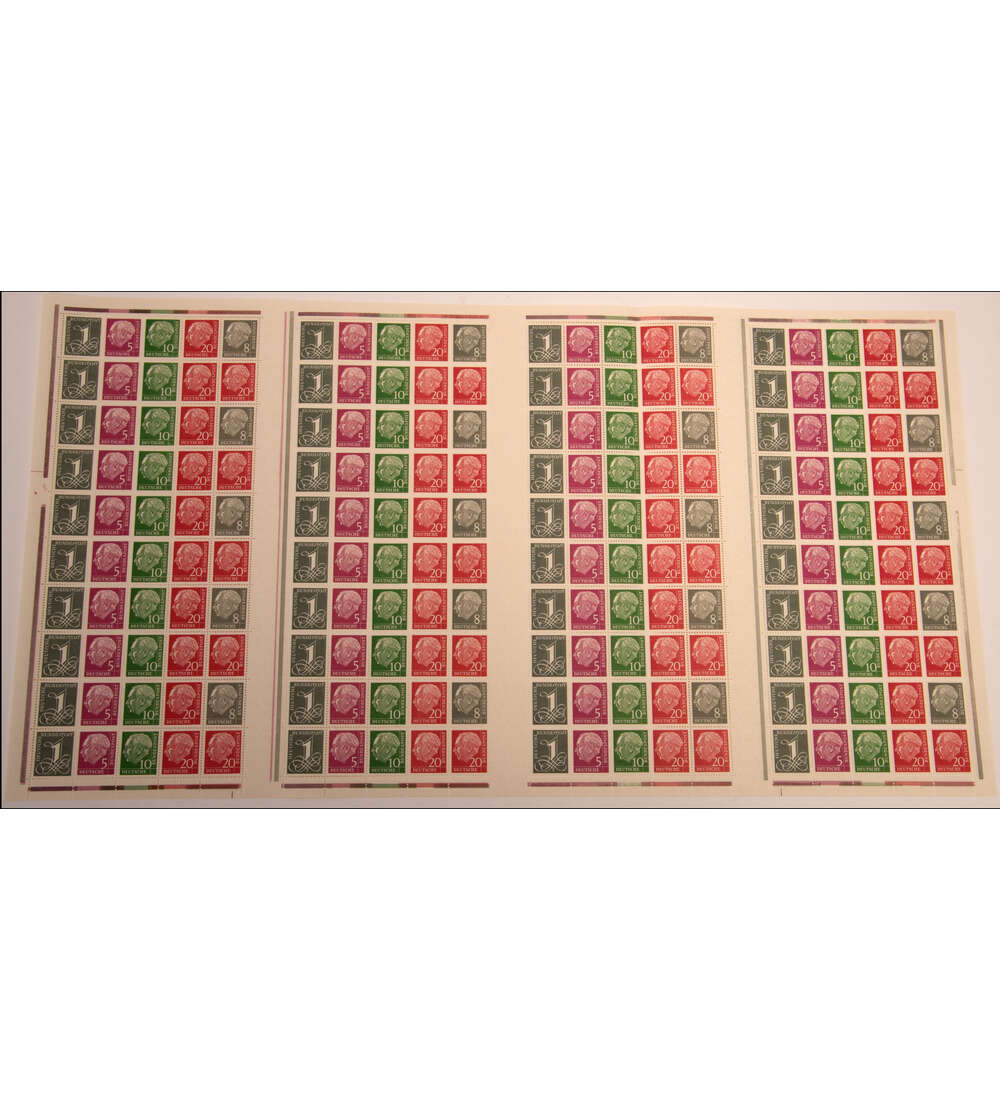   BRD Markenheftchenbogen Nr. 5 Y I/II postfrisch