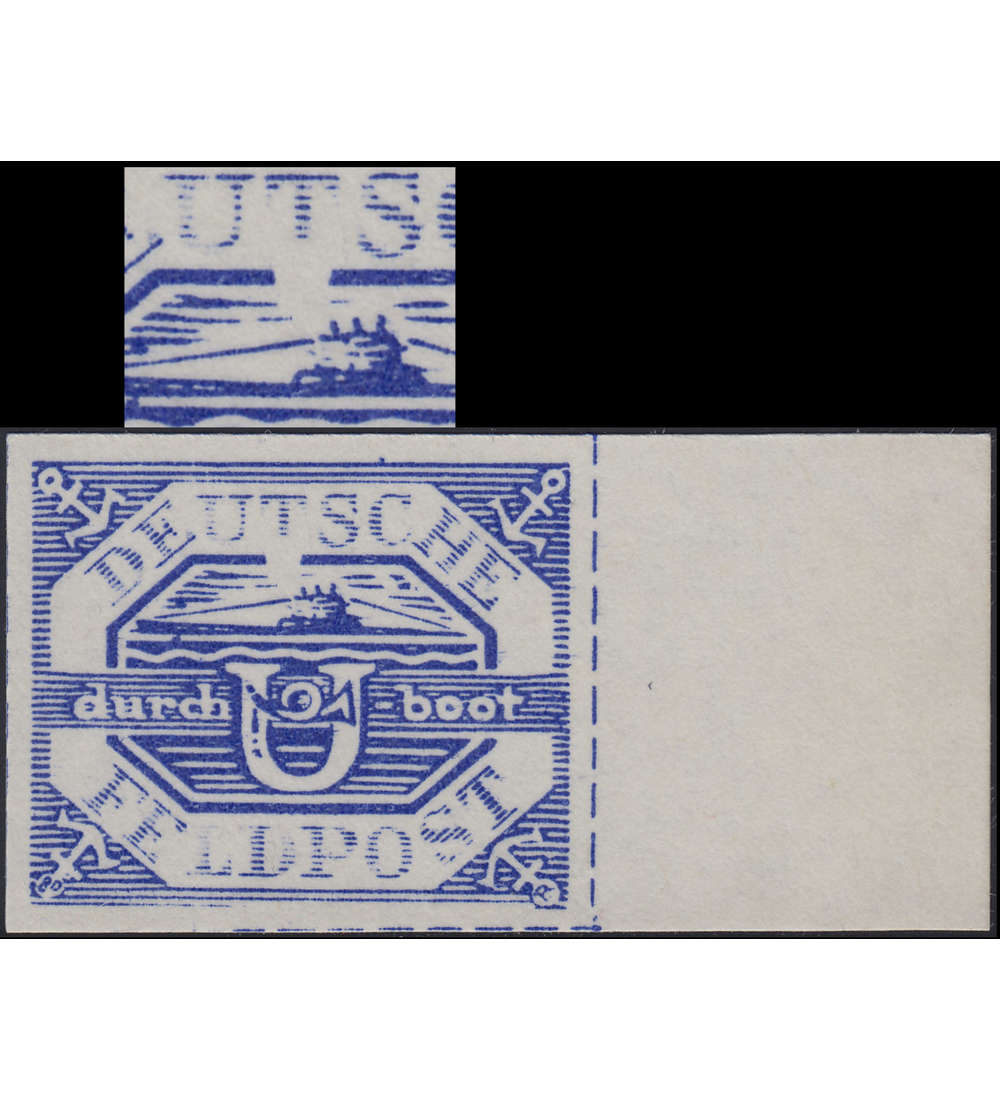 Deutsches Reich Feldpost Nr. 13 III postfrisch geprft