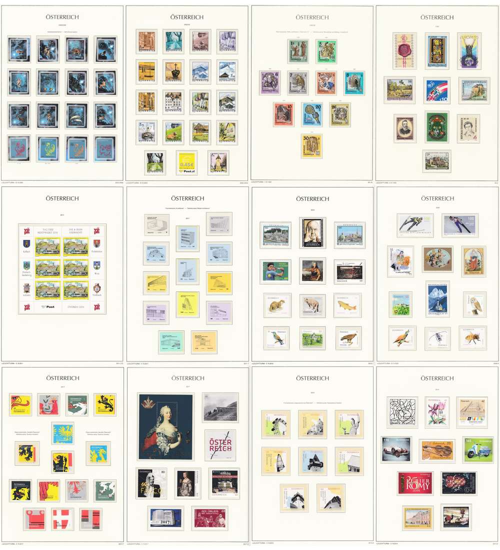 sterreich - Luxussammlung postfrisch ** 1991 - 2018
