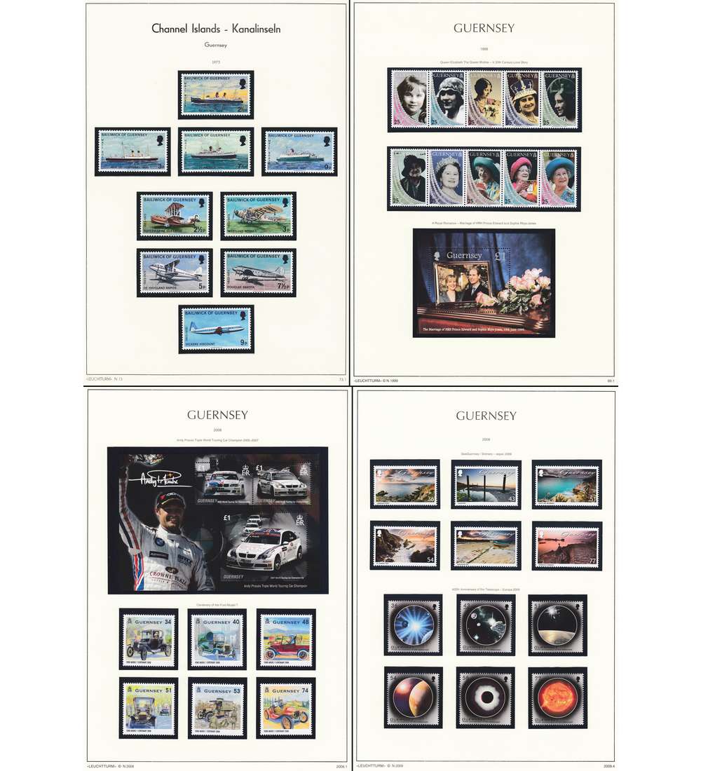 Guernsey - Luxussammlung postfrisch ** 1964 - 2015 mit MHs