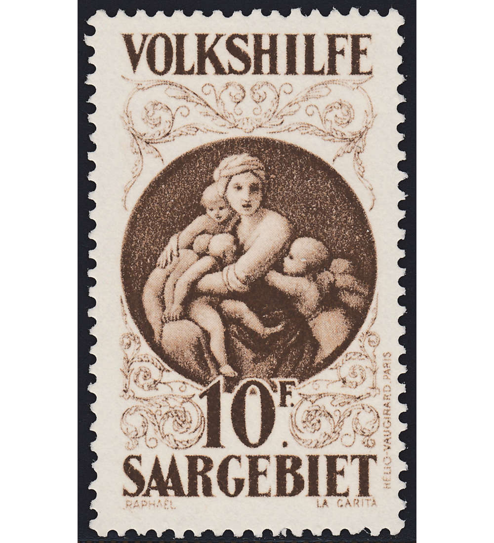 Saar Madonna 1928 Nr. 134 postfrisch **