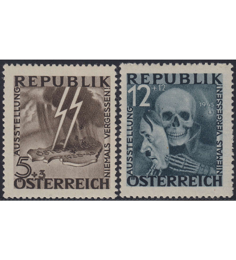 sterreich Blitz/Maske Nr. VI - VII postfrisch **