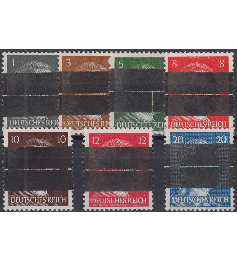 Lokalausgabe - Barsinghausen Nr. 1 - 7 postfrisch ** gepr�ft und signiert