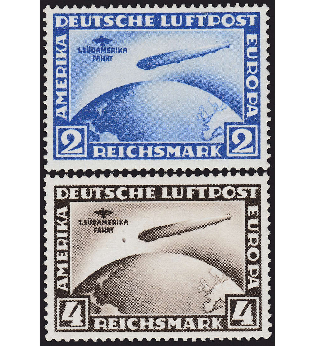 Deutsches Reich postfrisch Sdamerika-Fahrt Nr. 438 - 439 Y