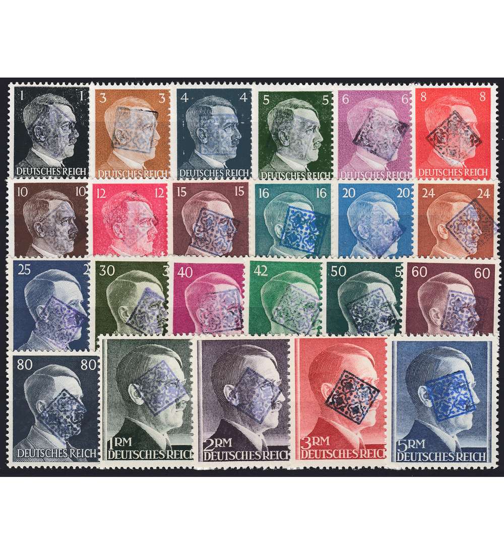 Lokalausgabe - Wurzen Nr. 1 - 20,  I - III postfrisch, geprft, signiert