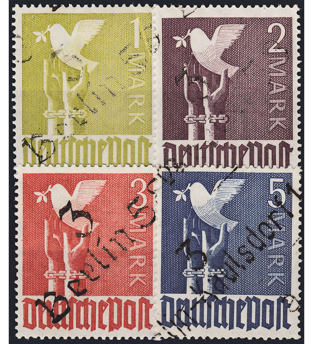 SBZ Nr. II a-d , Zone 3 postfrisch Berlin , 1 - 5 Mark