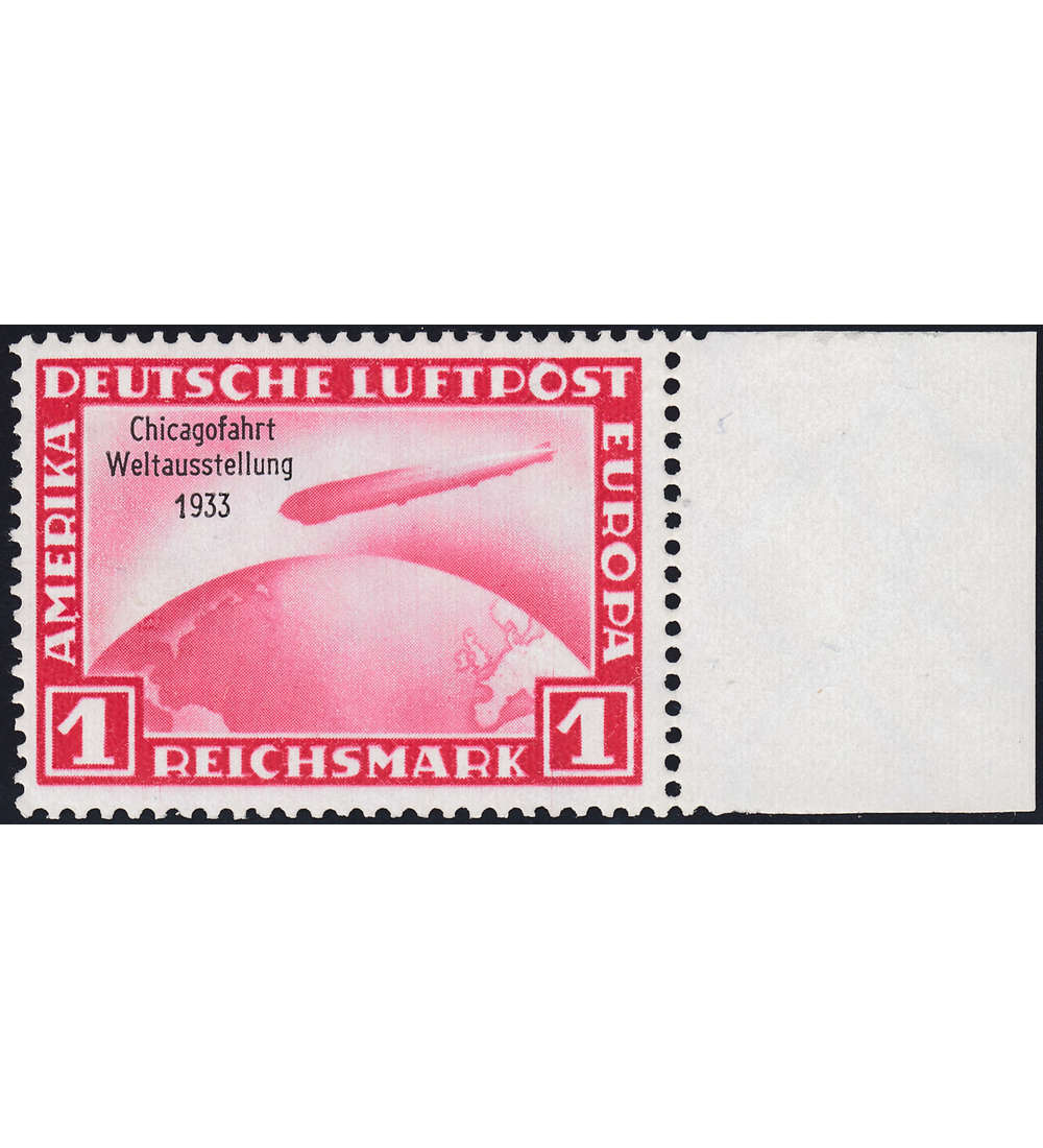 Deutsches Reich Nr. 496 postfrisch vom Seitenrand geprft und signiert