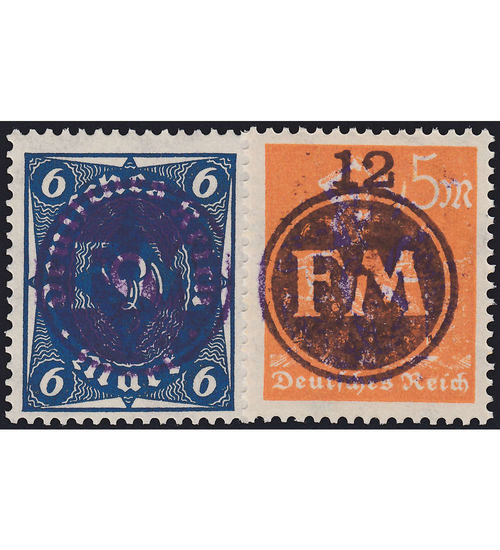 Dt. Lokalausgabe Fredersdorf Nr. 67-68 postfrisch