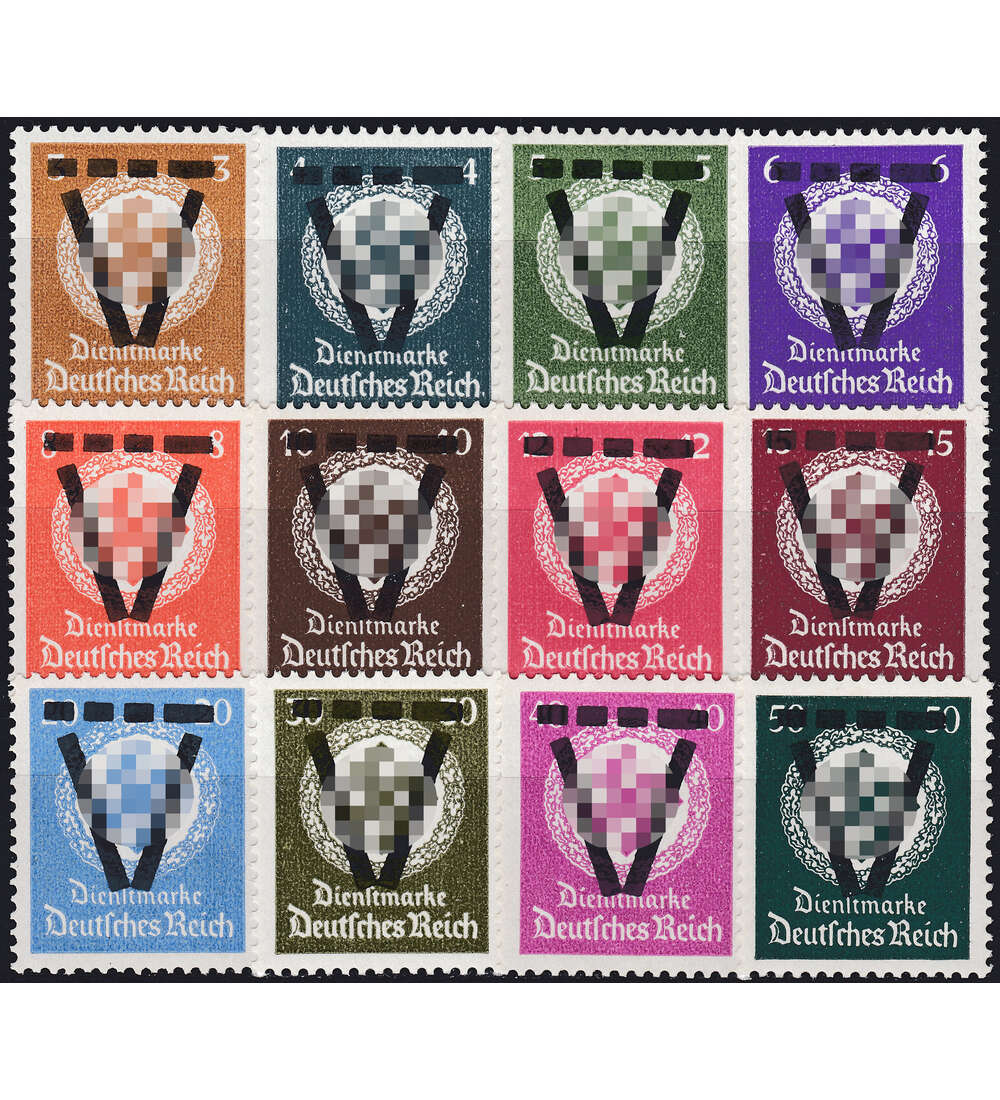 Dt. Lokalausgabe Saulgau Nr. XIII-XXIV postfrisch