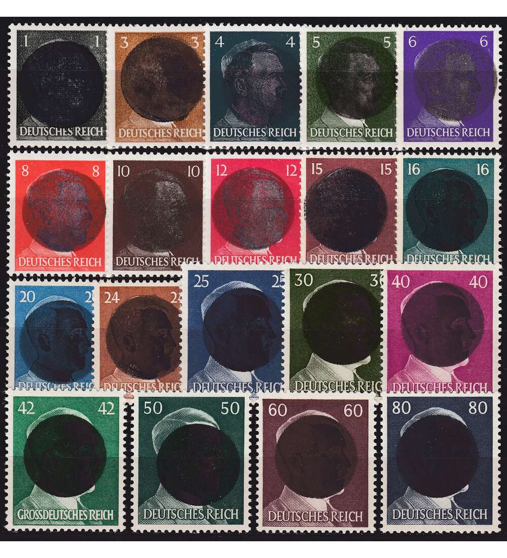 Dt. Lokalausgabe Wittenberg Nr. 1-19 postfrisch