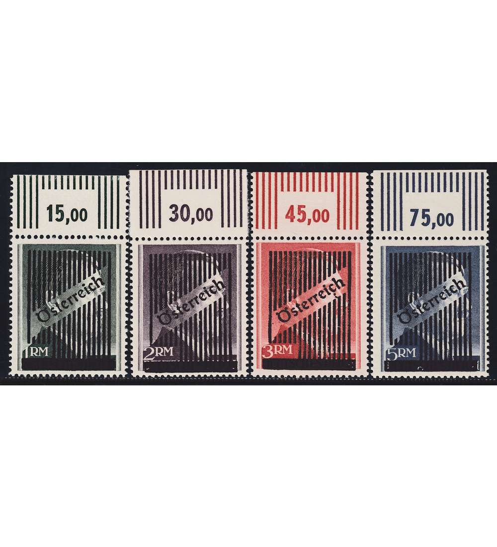 sterreich Nr. Va - Vd postfrisch Oberrand, Fotobefund Soecknick
