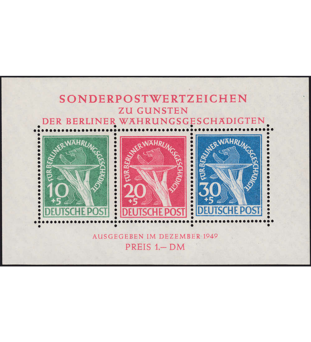 Berlin Block 1 I postfrisch **