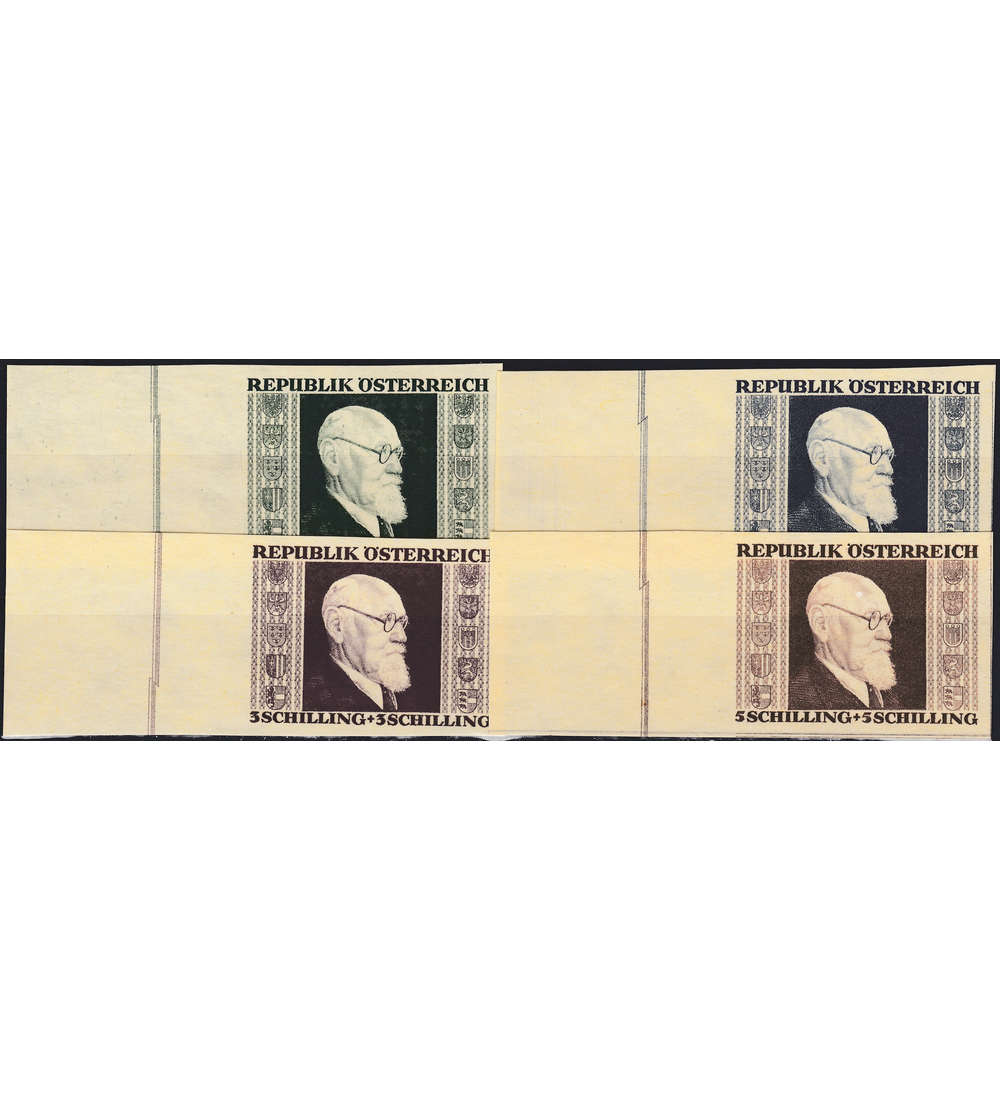 sterreich Nr. 772-775 B postfrisch vom Seitenrand