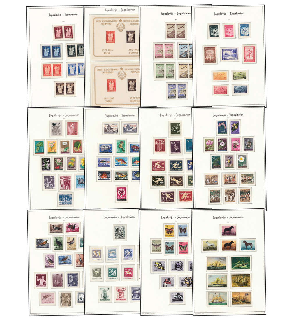 Jugoslawien 1944-1988 postfrisch **