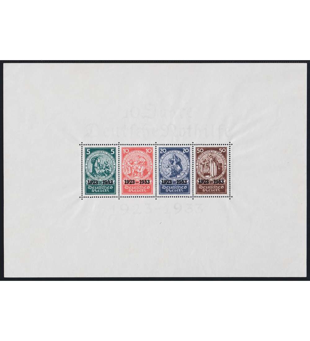 Deutsches Reich Block 2 postfrisch ** geprft und signiert