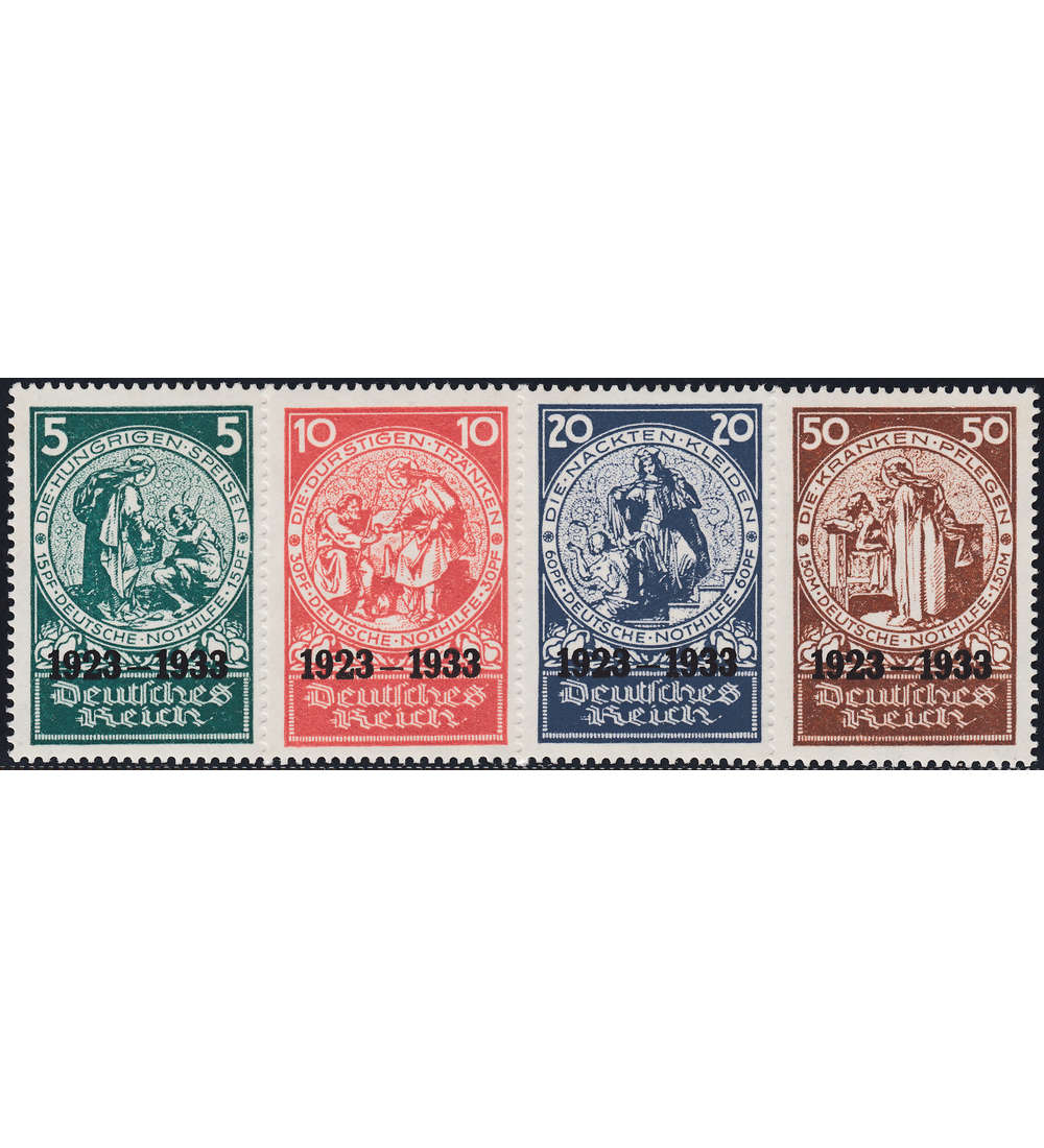 Deutsches Reich Nr. 508-511 postfrisch geprft und signiert