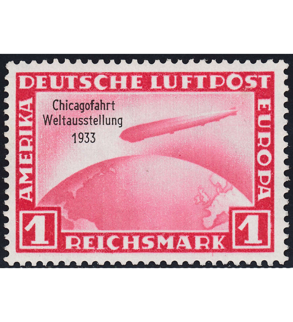 Deutsches Reich Nr. 496 postfrisch ** 1 Reichsmark Chicago-Fahrt