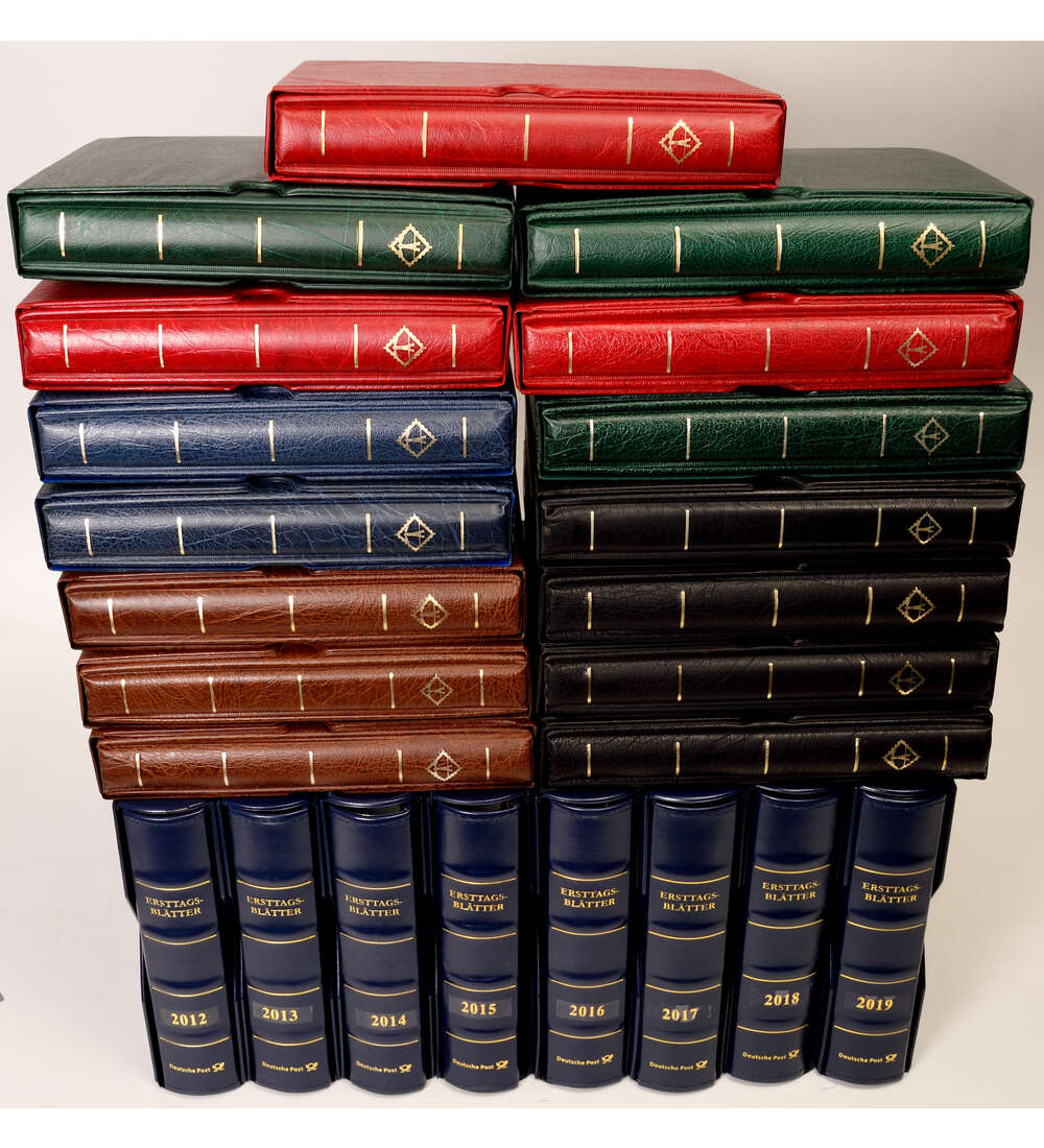 BRD Bund Ersttagsbltter von 1974 bis Mrz 2020 in 30 Alben