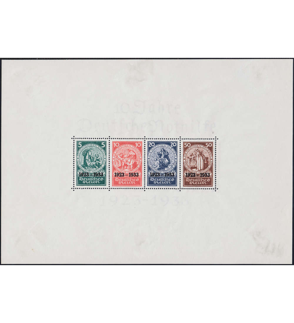 Deutsches Reich Block 2 ungestempelt