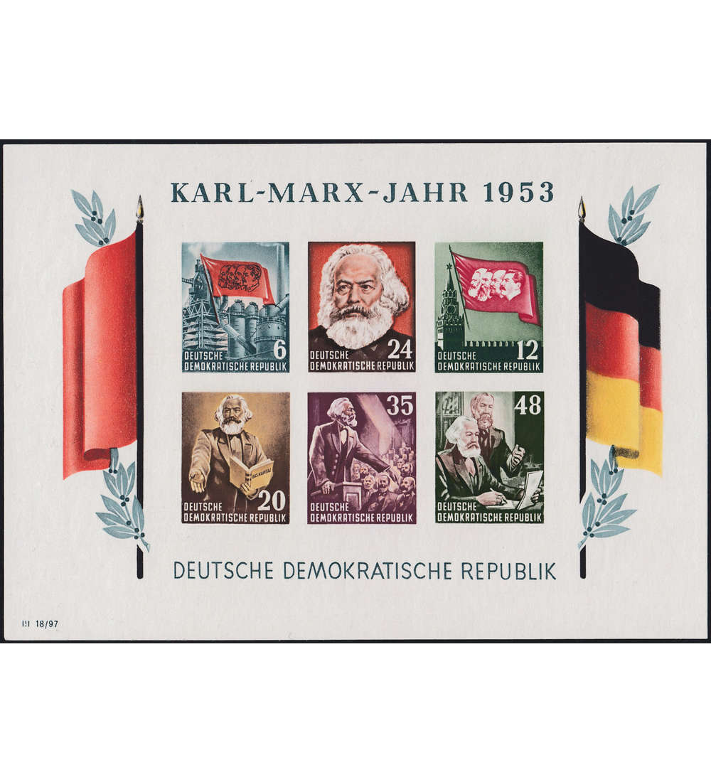 DDR Block 8 B Y II postfrisch ** gepr�ft und typsigniert