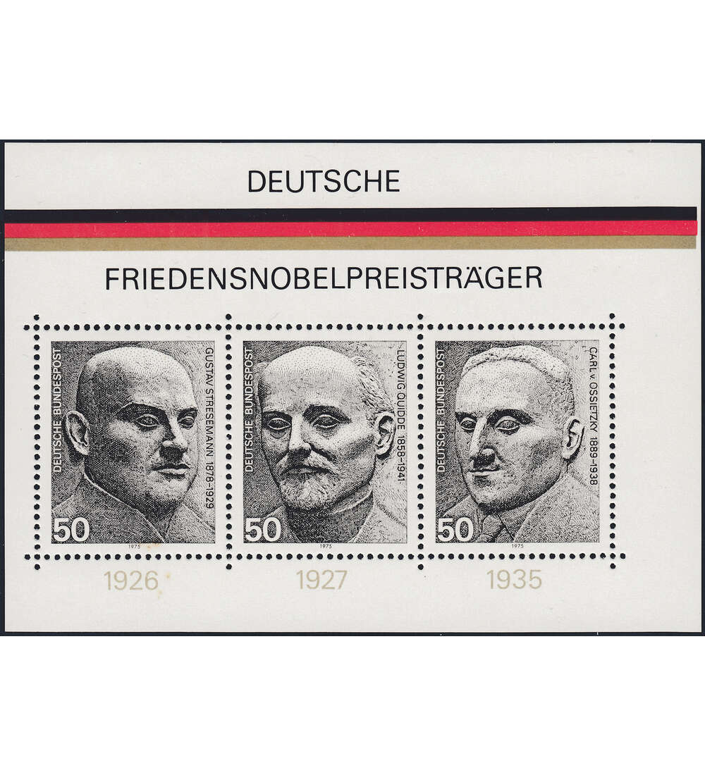 BRD Bund Block - Verschnitt Block 11 postfrisch **