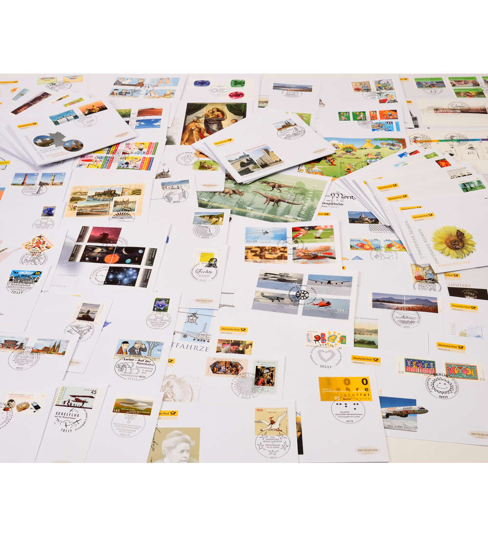 BRD Bund - Euro - Ersttagsbriefe 2003 - 2016